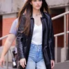 Materialists Leather Coat Dakota Johnson