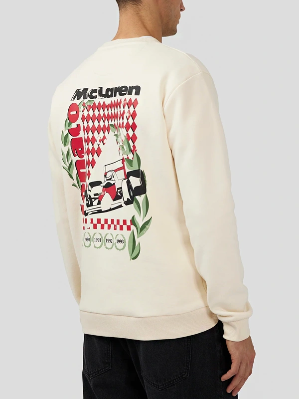 McLaren Heritage Monaco GP Off-White Sweatshirt