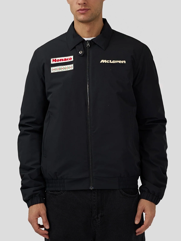 McLaren Monaco Grand Prix Black Jacket