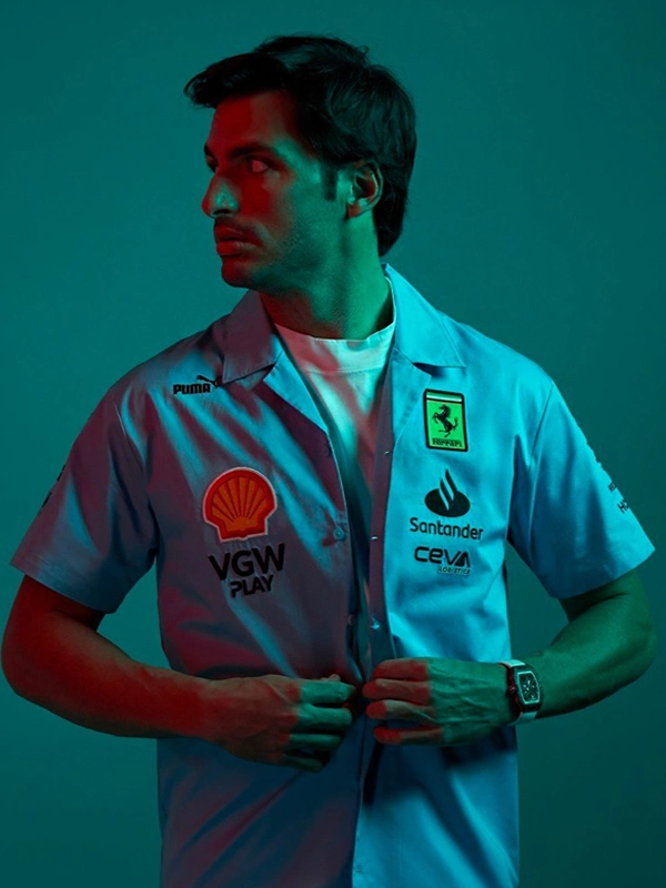 Miami Grand Prix Racing Ferrari Blue Shirt