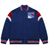 Mitchell & Ness New York Rangers Heavyweight Satin Jacket