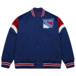 New York Rangers Heavyweight Satin Jacket