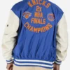 New York Knicks Alpha Industries MA-1 Blue Bomber Jacket