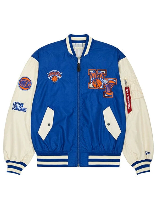 New York Knicks MA-1 Bomber Jacket