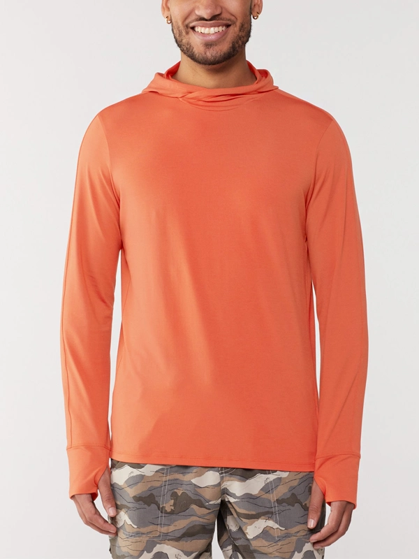 Orange Rei Sahara Shade Hoodie