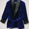 Roselli Blue Smoking Jacket