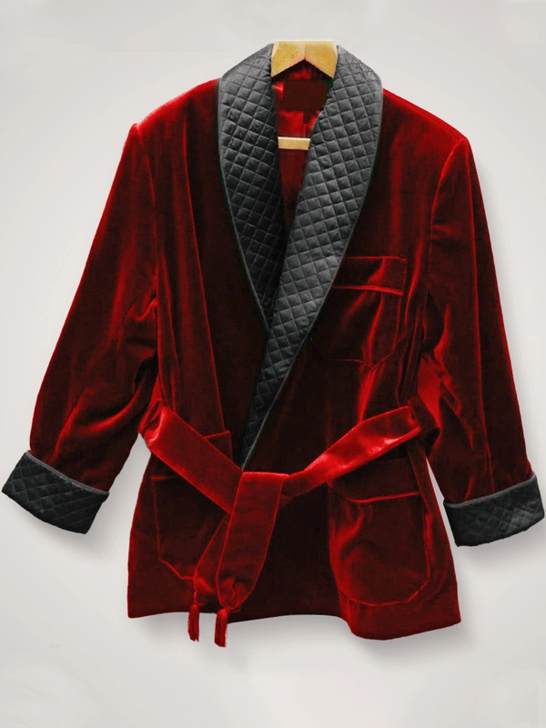 Roselli Smoking Jacket Red