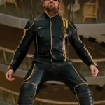 Ryan Gosling The Fall Guy Black Leather Jumpsuit