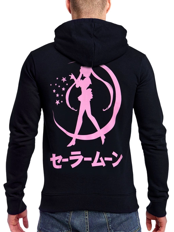 Sailor Moon Hoodie Blue