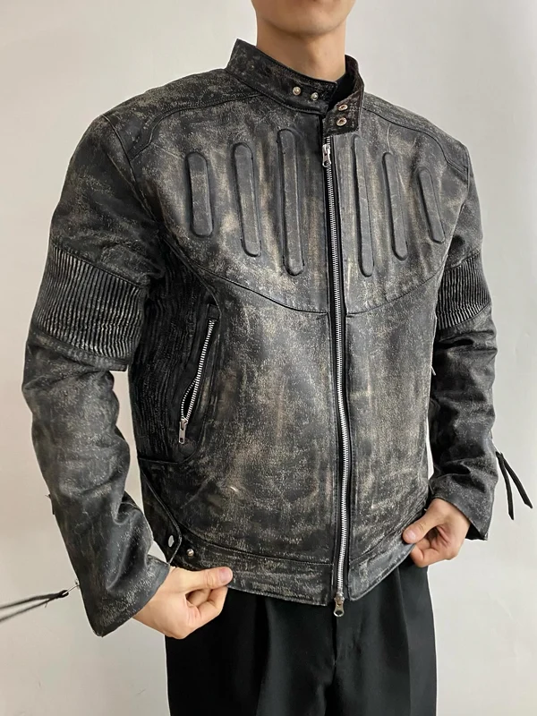 TRAVIS SCOTT JUNTAE KIM LEATHER JACKET