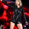 Taylor Swift Sequin Black Blazer