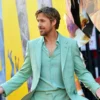 The Fall Guy Ryan Gosling Gucci Mint Green Suit