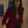 The Idea of You Anne Hathaway Red Blazer