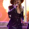 The Voice S25 Finale Lainey Wilson Fringe Blazer