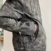 Travis Scott Juntae Kim Distressed Leather Jacket