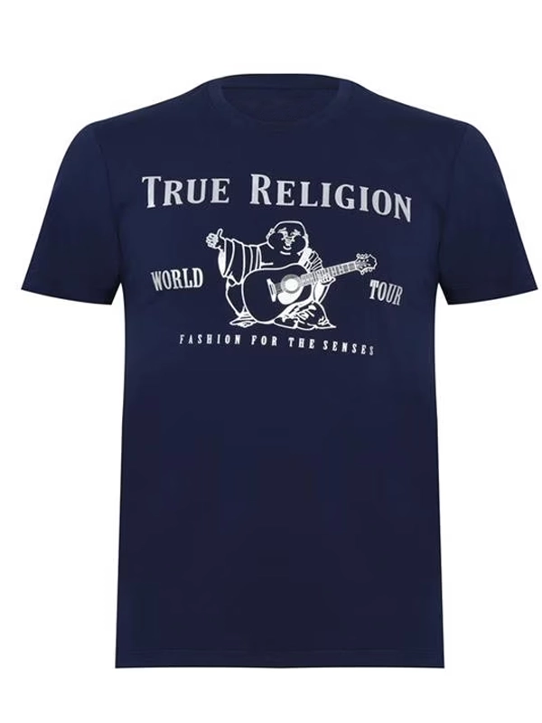 True Religion Blue Buddha T-Shirt