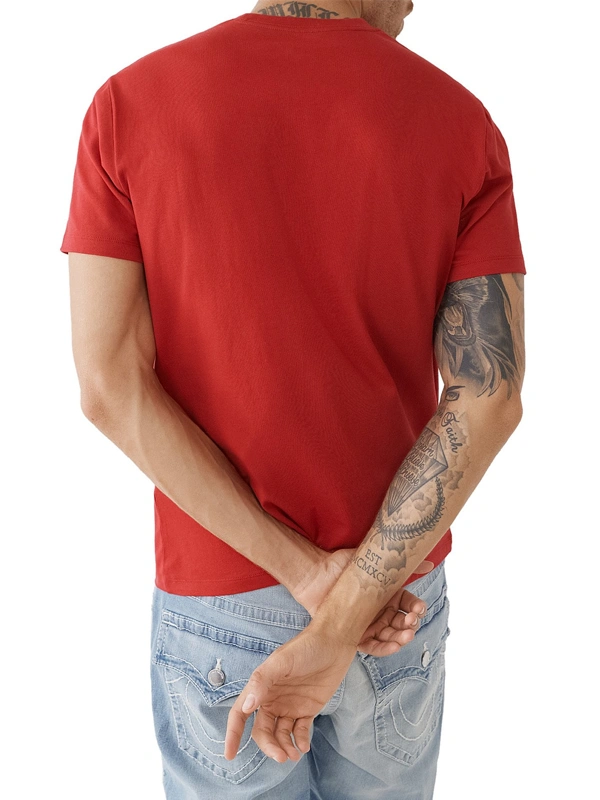 True Religion Red Buddha T-Shirt