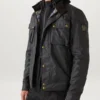 Waxed Cotton Racemaster Jacket Black