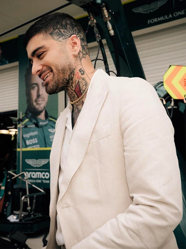 Zayn Malik Miami GP Suit