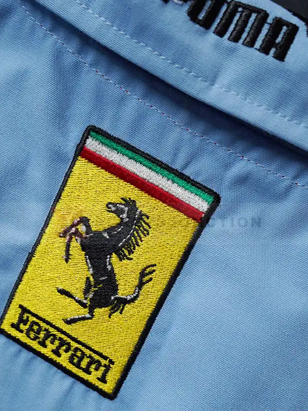 ferrari miami blue shirt