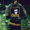 true drew boxy hoodie vintage black