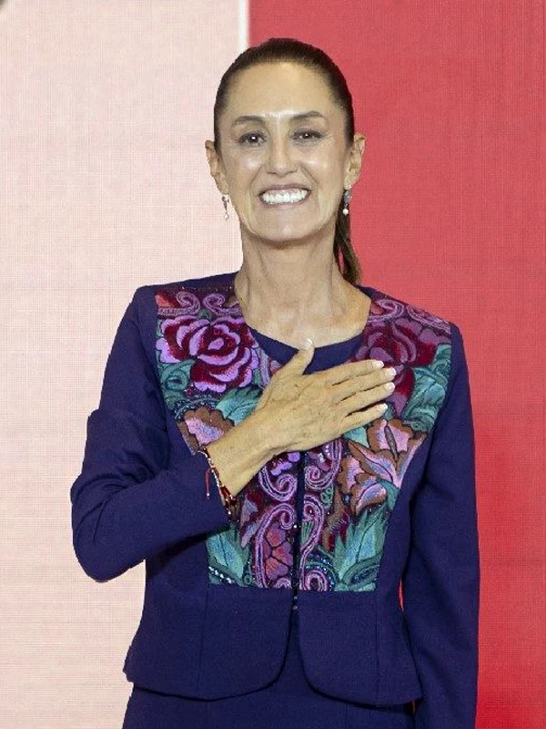 2024 Mexican President Claudia Sheinbaum Jacket