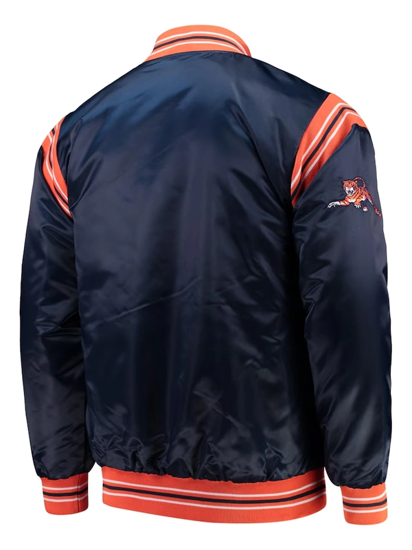 Auburn Tigers The Enforcer Starter Blue Bomber Jacket