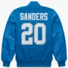 Big Bad Barry Sanders Blue Varsity Jacket