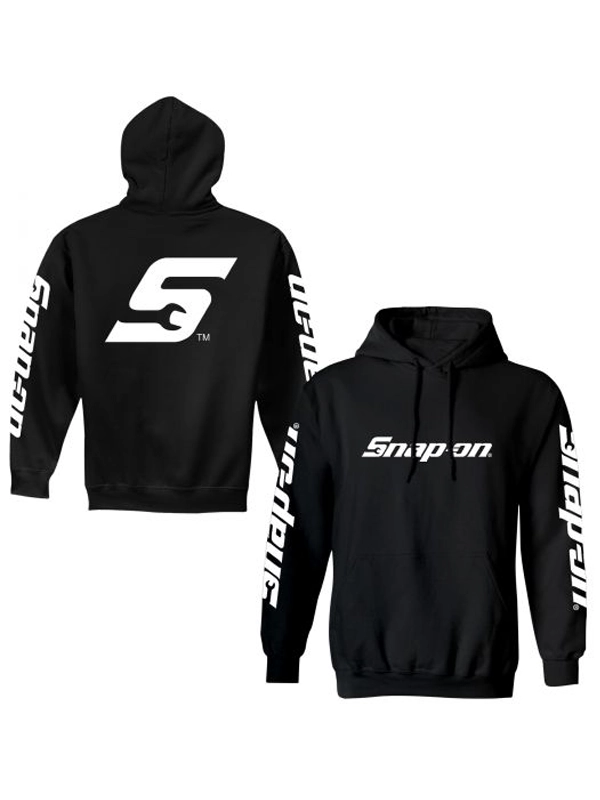 Black Billboard Snap On Hoodie Jackets Junction