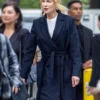 Brooke Harwood A Family Affair Blue Coat