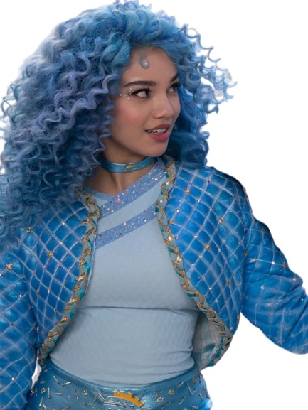 Descendants The Rise Of Red Malia Baker Blue Quilted Jacket