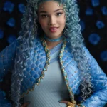 Descendants The Rise Of Red Malia Baker Blue Quilted Jacket