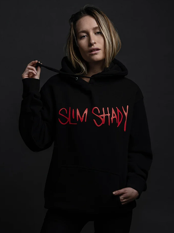 Eminem Slim Shady Hoodie Black Jackets Junction