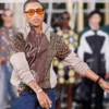 Faris Fasion Week Pharrell Williams Louis Vuitton Jacket