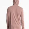 FreeFly Men's Bamboo Lightweight Hoodie Pink