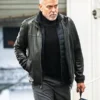 George Clooney Wolves Leather Jacket