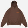 God Is Everywhere Brown Hoodie