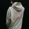 God Is Everywhere White Oversized Pullover Hoodie