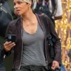 Halle Berry Brown Jacket The Union