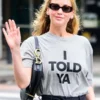 Jennifer Lawrence Challengers I Told Ya T-Shirt