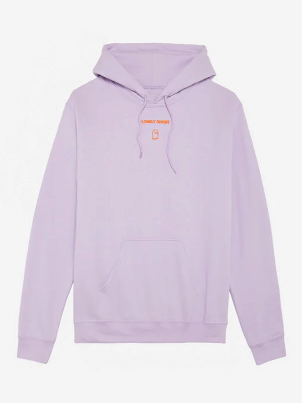 Lonely Ghost Text Me When You Get Home Purple Hoodie