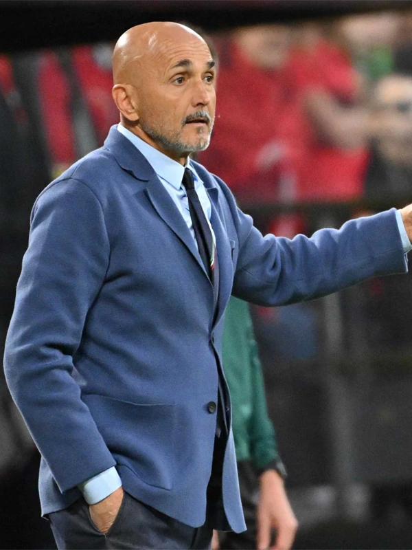 Luciano Spalletti Euro 2024 Grey Italia Blazer