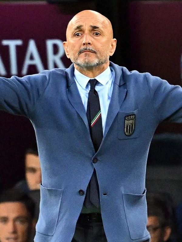 Luciano Spalletti Grey Italia Blazer