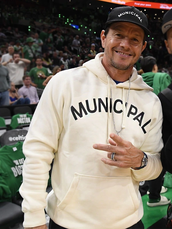 Mark Wahlberg Municipal Craem Pullover Hoodie