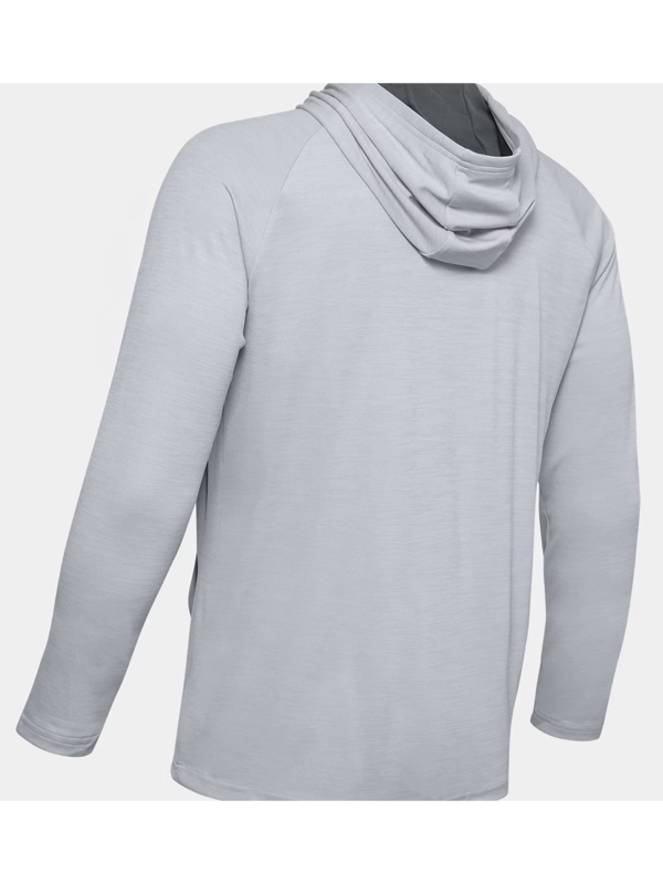 Mens UA Velocity Hoodie Grey