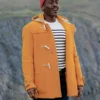 Ncuti Gatwa Doctor Who Yellow Duffle Coat