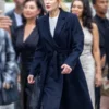 Nicole Kidman A Family Affair Blue Coat