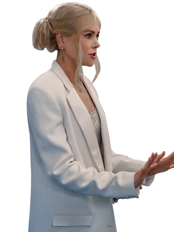 Nicole Kidman A Family Affair White Coat