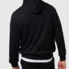 Psycho Bunny Mens Lenox Black Pullover Hoodie