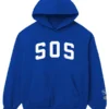 SZA SOS Hoodie Blue